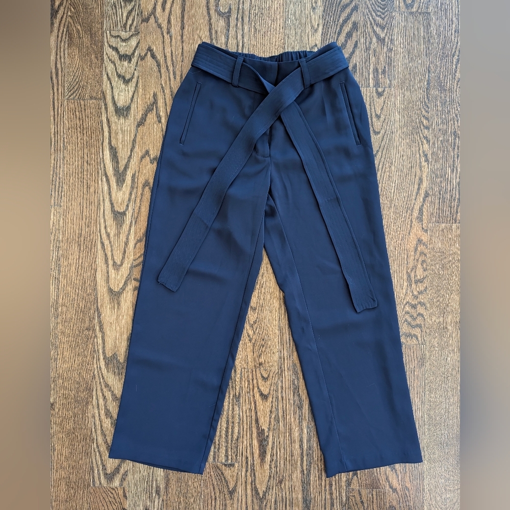 Quince Stretch Crepe Paperbag Pants